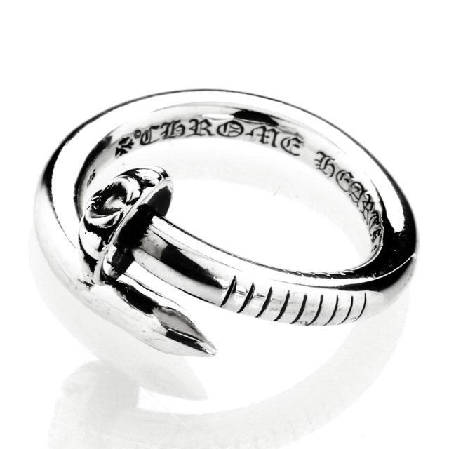 Chrome Heartsレプリカ クロムハーツ【Chrome Hearts】ネイル リング w / クロス ボール